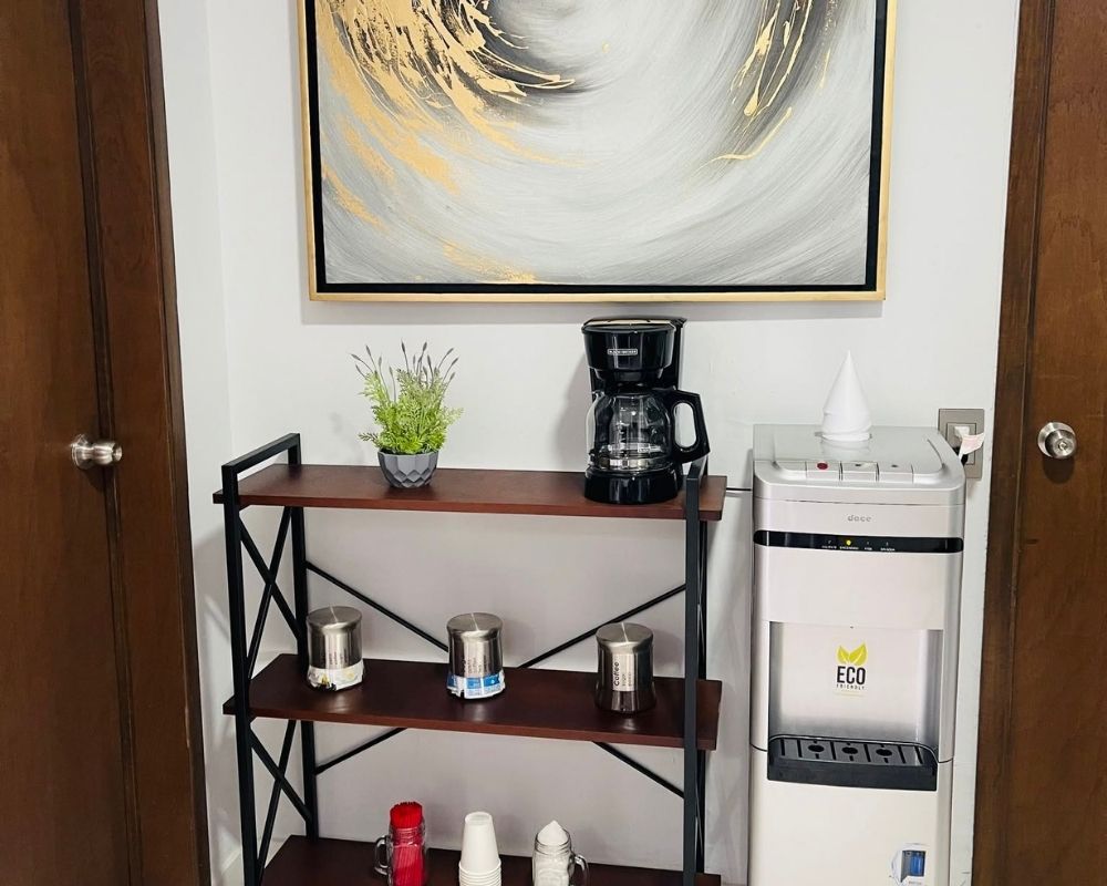 Área de café