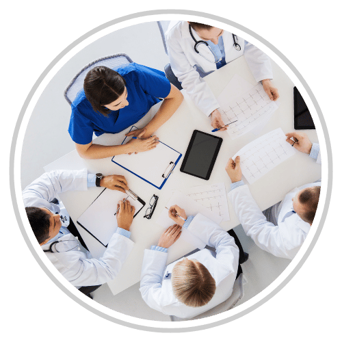 Una comunidad médica colaborativa